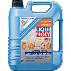 Нс-синтетическое моторное масло liqui moly leichtlauf high tech ll 5w-30 5л 39007