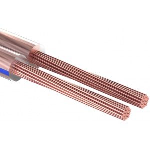 Акустический кабель 2х1.50 кв.мм, прозрачный, 100м proconnect blueline 01-6206-6