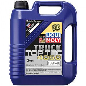 Нс-синтетическое моторное масло liqui moly top tec truck 4050 10w-40 5л 2232