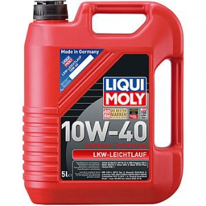 Нс-синтетическое моторное масло liqui moly lkw-leichtlauf-motoroil basic 10w-40 5л 8026