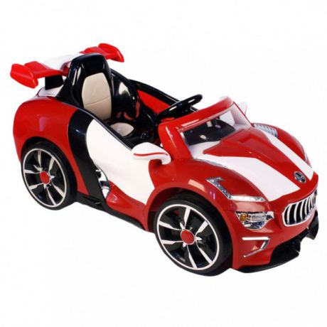 Электромобиль Maserati (кожа) с АКП и пультом 
управления для родителей, красный