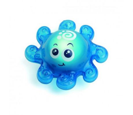 Игрушка для ванной со световым эффектом 
(осьминожек), Hap-p-Kid