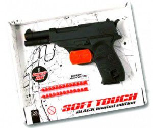 Пистолет с пистонами Eaglematic серия Soft Touch 
17,5 см, Edison