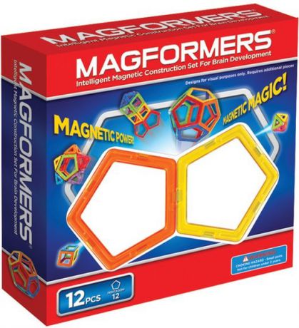 Магнитный конструктор MAGFORMERS 63071 12, MAGFORMERS