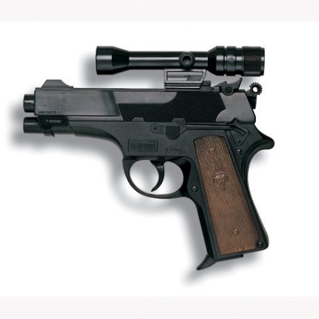 Пистолет с пистонами Leopardmatic серия Soft Touch 
17,5 см, Edison