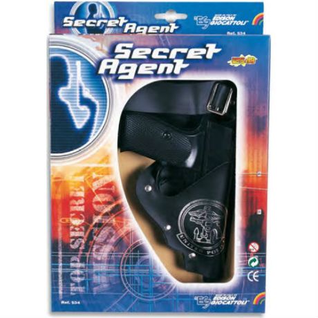 Набор секретного агента с пистолетом кобурой 
и ремнем Secret Agent-Set, Edison
