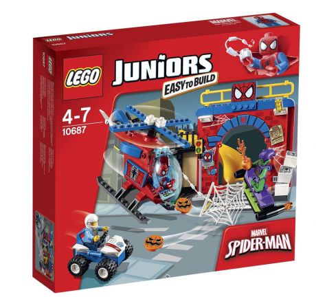 Игрушка Джуниорс Убежище Человека-паука™, 
LEGO
