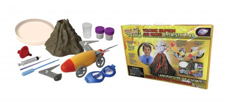 Детский набор химика "Ракета на Вулкане"., 
EASTCOLIGHT