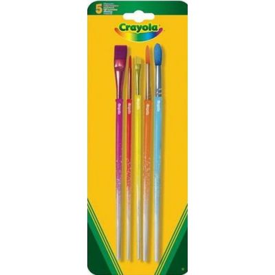 Crayola 5 кисточек для красок, Crayola