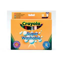 Набор Crayola из 12 смываемых фломастеров в 
универсальной упаковке, Crayola