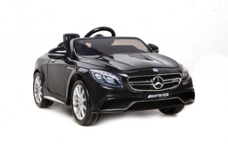 Mercedes-Benz S63 (ЛИЦЕНЗИОННАЯ МОДЕЛЬ) с пультом 
управления для родителей,черный