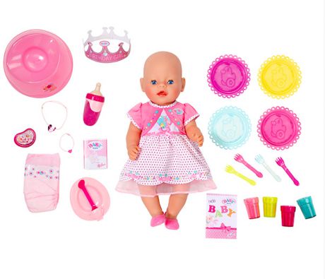 Игрушка BABY Born Кукла Интерактивная Праздничная, 
43 см, кор., Baby Born