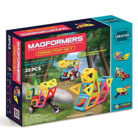 Магнитный конструктор MAGFORMERS 63130 Magic Pop