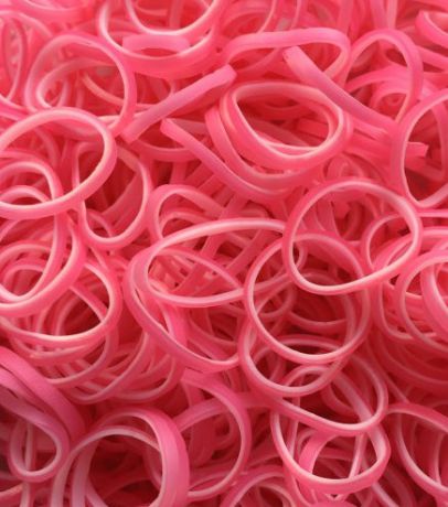 Резиночки для плетения браслетов Rainbow Loom 
Пылкий розовый Перламутр, RAINBOW LOOM