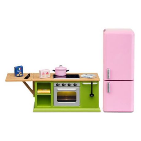 Мебель для домика Смоланд "Кухонный набор 
плита с холодильником" , Lundby