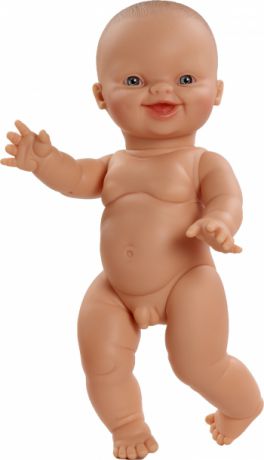 Кукла-пупс Горди без одежды мальчик (европеец), 
34 см, Paola Reina