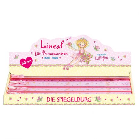 Линейка Prinzessin Lillifee розовая, Spiegelburg