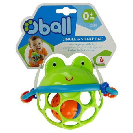 Развивающая игрушка-мяч «Лягушонок», Oball