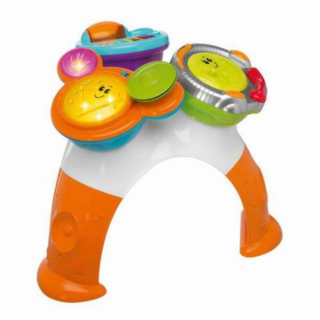 Игрушка музыкально-игровой столик DJ консоль,барабаны,маракасы 
9м, Chicco Toys