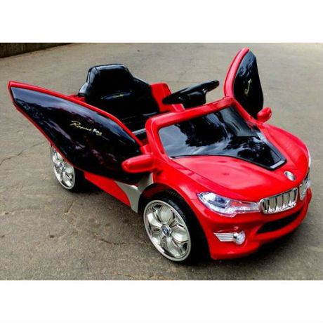 BMW O002OO VIP с дистанционным управлением, красный, 
RiverToys
