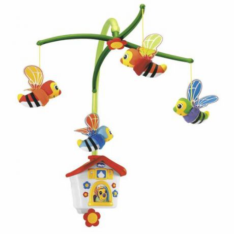 Подвеска мобиль Пчелки 0м, Chicco Toys