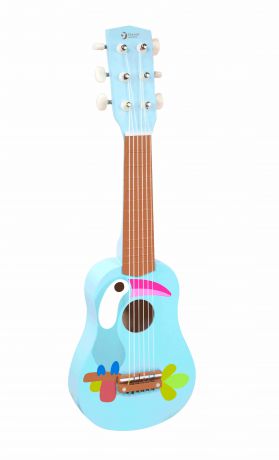 Голубая деревянная гитара "Тукан", Classic 
World