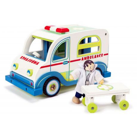 Игровой набор "Скорая помощь" с доктором, 
Le Toy Van
