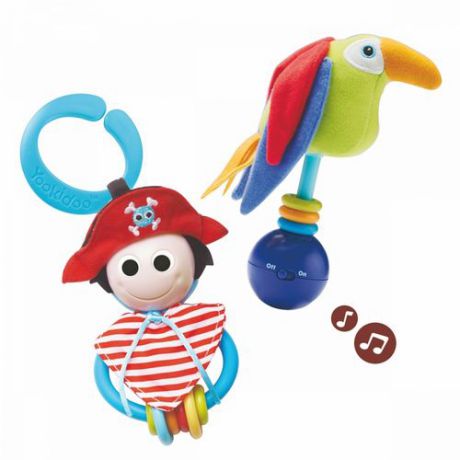 Игровой набор "Пират и его попугай", Yookidoo
