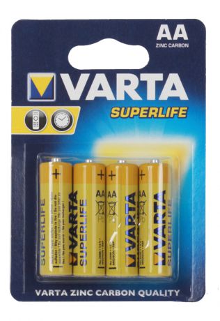 Батарейка VARTA SUPERLIFE АА (4шт в упаковке)