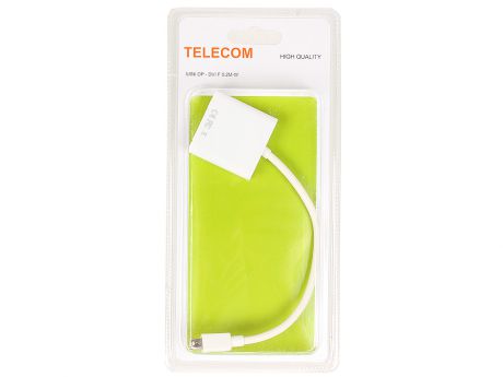 Кабель-переходник Mini DisplayPort(M) -) DVI (F) Telecom (TA6050)