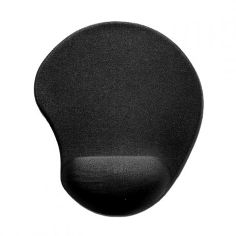 Коврик для мыши SVEN GL009BK, черный, 250х220х20 мм, материал: гель на прорезиненной основе, лайкра