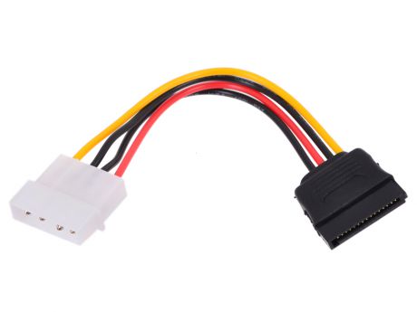 Кабель питания SATA Gembird CC-SATA-PS Molex(4pin, БП) - SATA (устройство) 15см, пакет