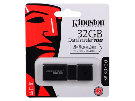 Внешний накопитель Kingston DT100G3 32GB (DT100G3/32GB)