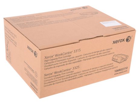 Картридж Xerox 106R02310 для WC 3315/3325. Чёрный. 5000 страниц.