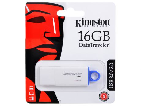 Внешний накопитель Kingston DTIG4 16GB (DTIG4/16GB)