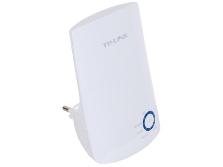 Усилитель Wi-Fi сигнала универсальный TP-LINK TL-WA850RE (скорость до 300 Мбит/с, настенный, быстрая настройка, 1 порт Ethernet, умный индикатор сигнала, режим точки доступа)