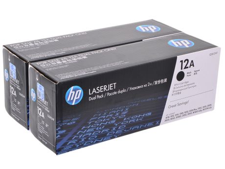 Картридж HP Q2612AFAD(двойная упаковка) LJ1010/1012/1015