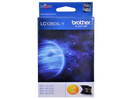 Картридж струйный Brother LC1280XLY