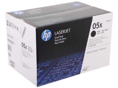 Картридж HP CE505XD для принтеров LaserJet  P2055.Черный. 6500 страниц.