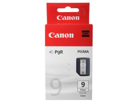 Картридж Canon PGI-9Clear для струйных принтеров Canon iP100. Прозрачный. 1635 страниц.