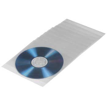 Конверты для CD/DVD Hama полипропилен, 100 шт., прозрачный