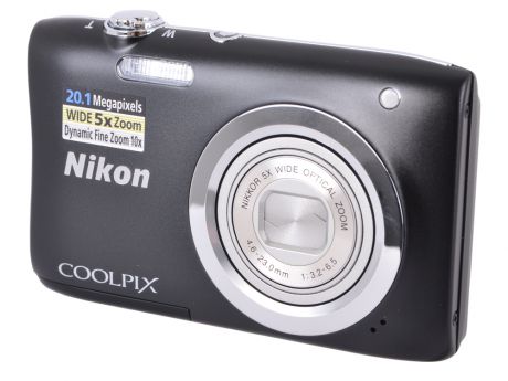 Фотоаппарат Nikon Coolpix A100 Black (20.1Mp, 5x zoom, SD, USB, 2.6")