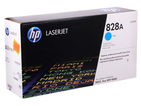 Барабан HP CF359A для HP Color LaserJet m855 m855dn a2w77a m855x+ a2w79a m855xh a2w78a. Голубой. 30000 страниц.