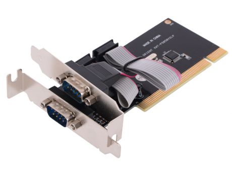 Контроллер ORIENT XWT-PS050V2LP, PCI to COM 2-port Low Profile (WCH CH351) oem