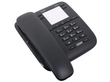 Телефон Gigaset DA410  Black (проводной)