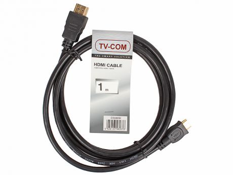 Кабель TV-COM HDMI to MiniHDMI ver1.4V+3D, 1m  (CG580M-1M)