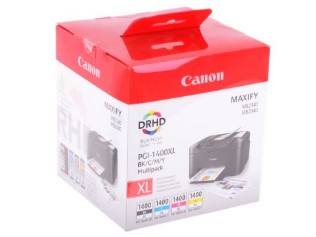 Комплект картриджей Canon PGI-1400XL BK/C/M/Y EMB MULTI