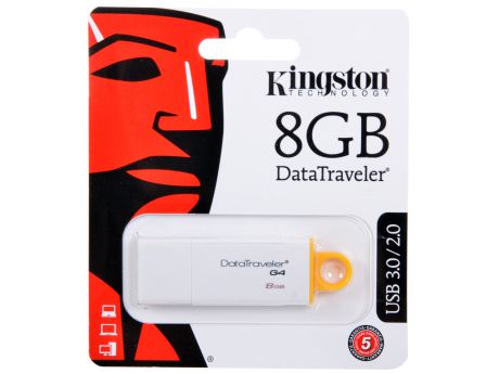 Внешний накопитель Kingston DTIG4  8GB (DTIG4/8GB)