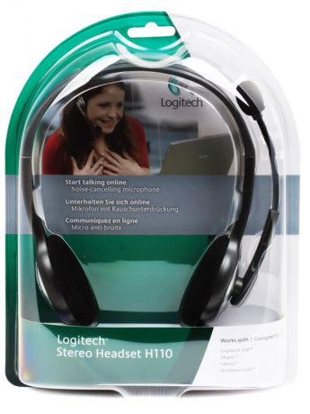 (981-000271) Гарнитура Logitech Headset H110