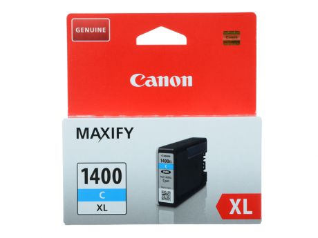 Картридж Canon PGI-1400XL C для MAXIFY МВ2040 и МВ2340. Голубой. 1020 страниц.